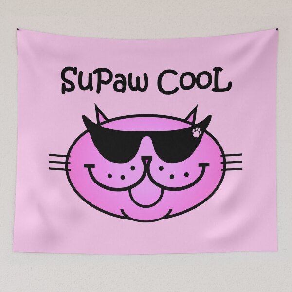 Item preview, SuPaw CooL - PURRty in Pink designed and sold by RawSunArt.