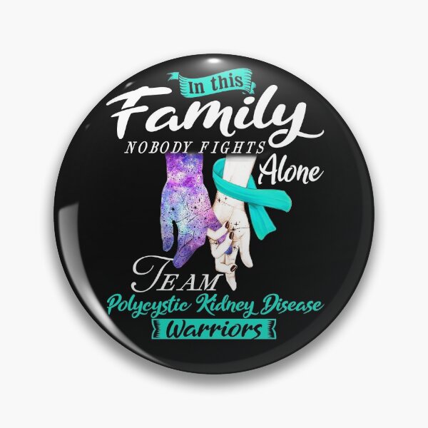 Item preview, In This Family Nobody Fights Alone Team Polycystic Kidney Disease Warrior designed and sold by deputylove.