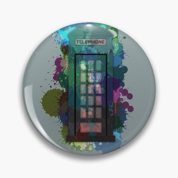 Item preview, Telephone booth designed and sold by Trashy-Designs.
