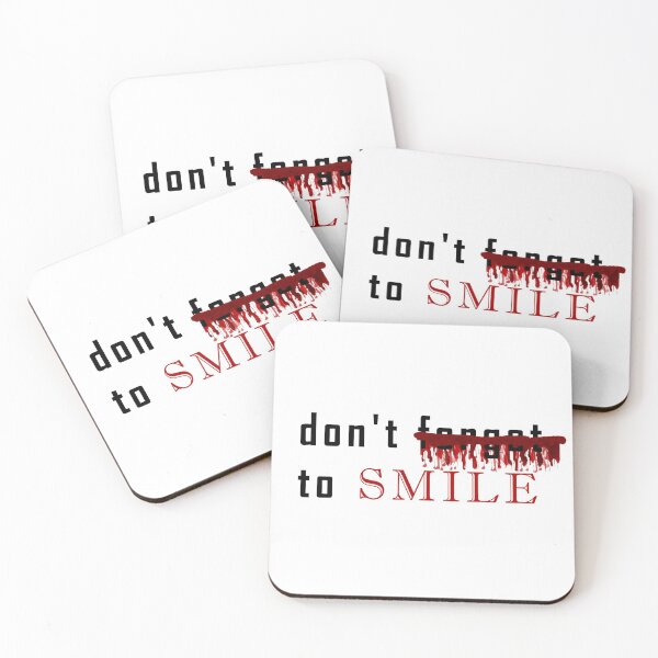 Item preview, don't forget to smile designed and sold by RussianWhales.