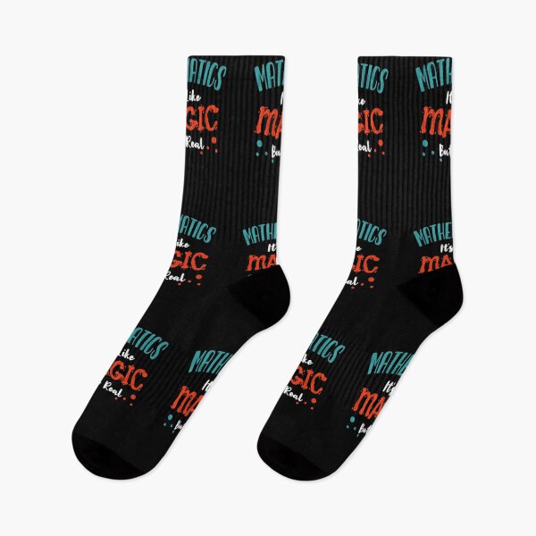 Item preview, Mathematics:It's Like Magic But Real - Science Funny Quote Saying Gift For Nerd And Geek Scientist Student Or Teacher Studying Physics designed and sold by Rassitni.