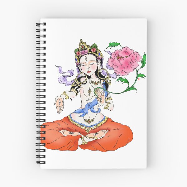 Item preview, White Tara - Goddess of Healing designed and sold by Ashtyngaskin.