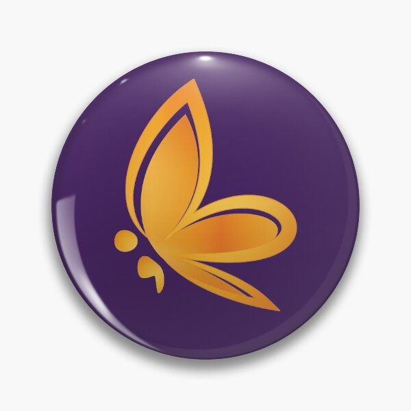 Item preview, butterfly semicolon designed and sold by Reflection of You.