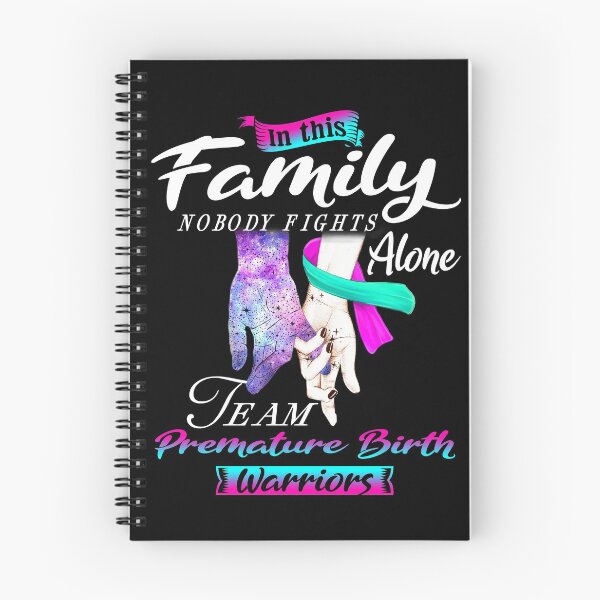 Item preview, In This Family Nobody Fights Alone Team Premature Birth Warrior designed and sold by deputylove.