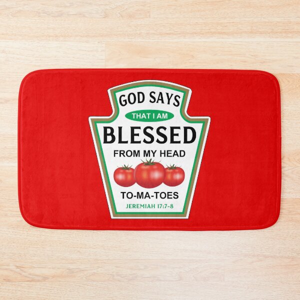 Item preview, God Says That I Am Blessed, Christian Humor designed and sold by RLYGR8.