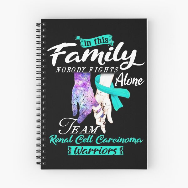 Item preview, In This Family Nobody Fights Alone Team Renal Cell Carcinoma Warrior designed and sold by deputylove.