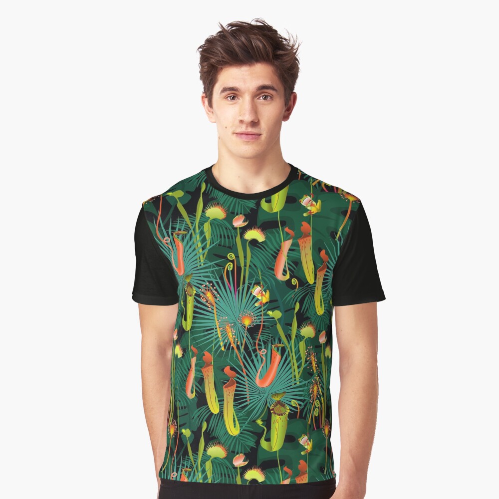 Vista previa del artículo con la obra «Camiseta gráfica», diseñado y vendido por kobyakov.