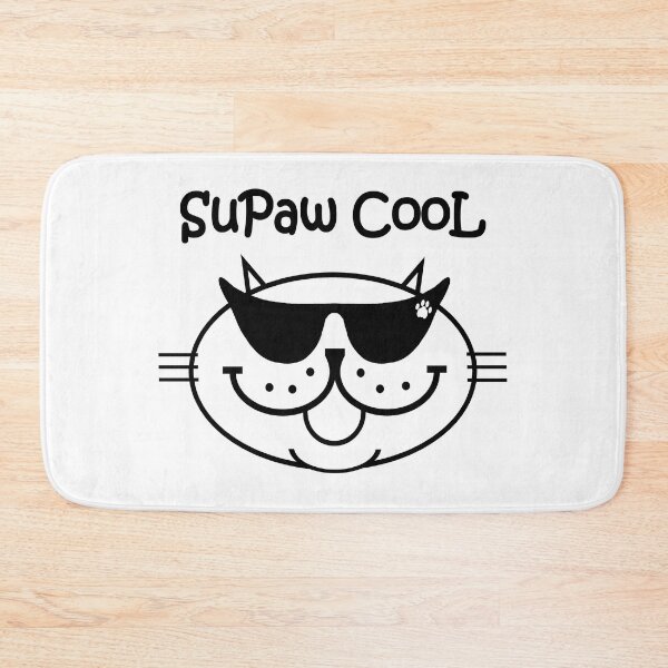 Item preview, SuPaw CooL - Black Outline for Light Backgrounds designed and sold by RawSunArt.
