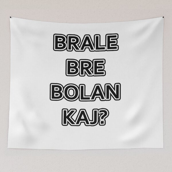 Item preview, Brale bre bolan kaj? designed and sold by fiaca fjaka.