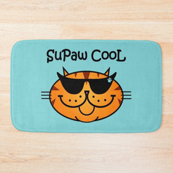 Item preview, SuPaw CooL - Ginger Tabby Cat designed and sold by RawSunArt.