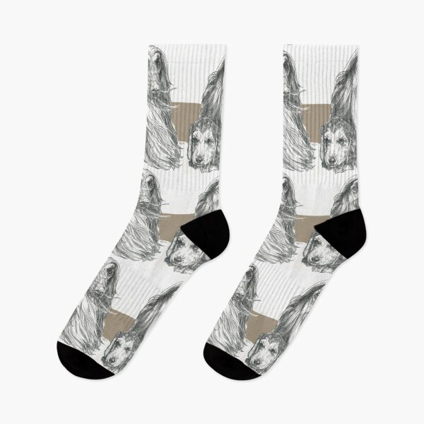 Item preview, Afghan Hound Father & Son designed and sold by BarbBarcikKeith.