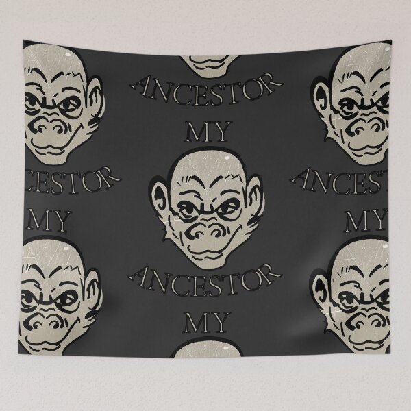 Item preview, NEW! MY ANCESTOR Chick Tract Atheism Shirt designed and sold by MoznaInaczej.