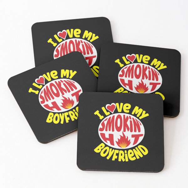 Item preview, I Love My Smokin' Hot Boyfriend designed and sold by WilsonCreekArts.