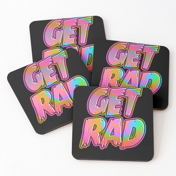Item preview, GET RAD Skate Shirt Tie Dye Hippie Skater designed and sold by RandomWeird.
