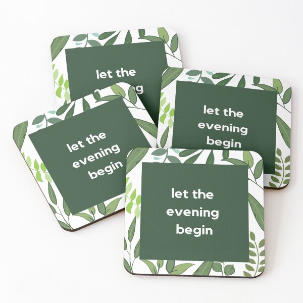 Item preview, Let the evening begin designed and sold by Galazilla.
