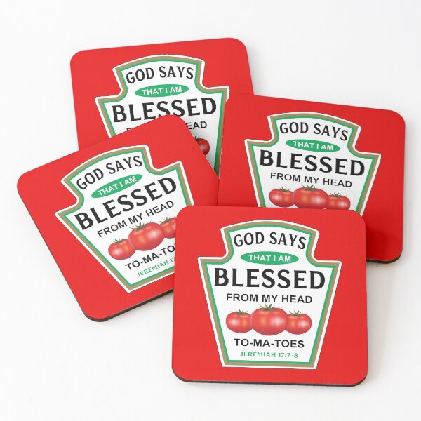 Item preview, God Says That I Am Blessed, Christian Humor designed and sold by RLYGR8.