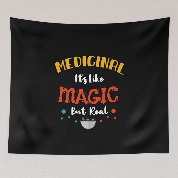 Item preview, Medicinal:It's Like Magic But Real - Science Funny Quote Saying Gift For Nerd And Geek Scientist Student Or Teacher Studying Physics designed and sold by Rassitni.
