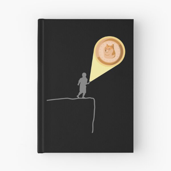 Item preview, A Boy With A Flashlight Discovers A Dogecoin Sign designed and sold by Paulina Vanlife.