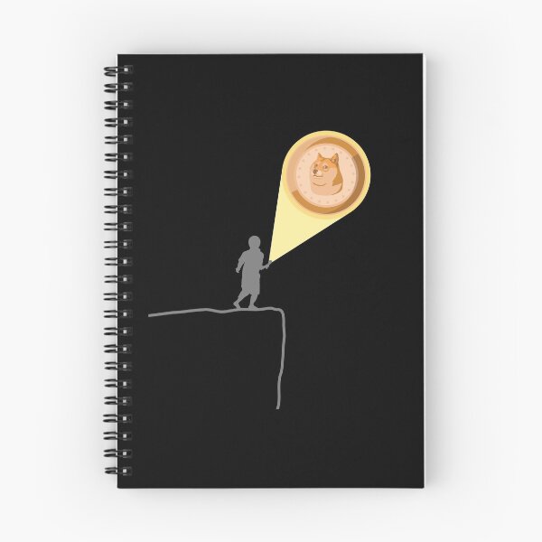 Item preview, A Boy With A Flashlight Discovers A Dogecoin Sign designed and sold by Paulina Vanlife.