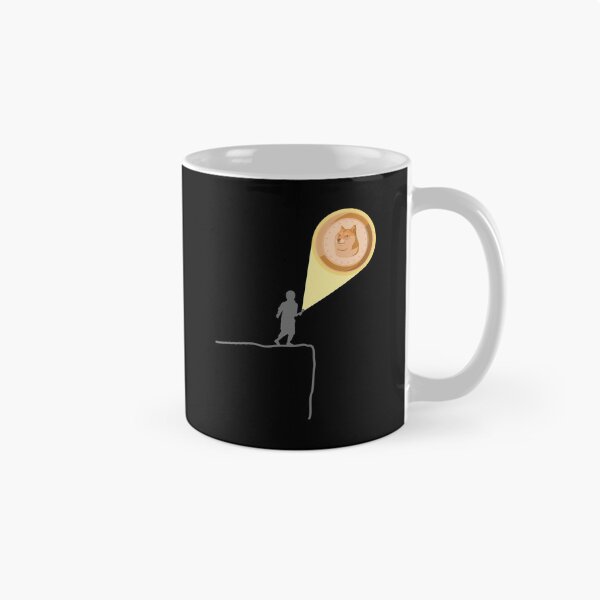 Item preview, A Boy With A Flashlight Discovers A Dogecoin Sign designed and sold by Paulina Vanlife.