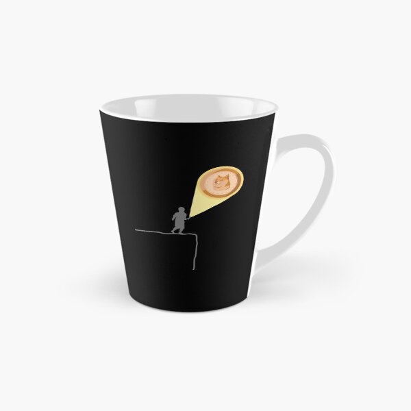 Item preview, A Boy With A Flashlight Discovers A Dogecoin Sign designed and sold by Paulina Vanlife.