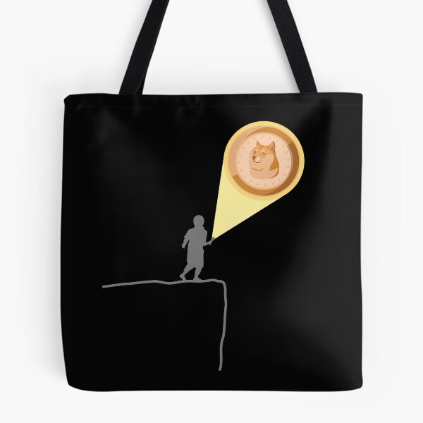 Item preview, A Boy With A Flashlight Discovers A Dogecoin Sign designed and sold by Paulina Vanlife.