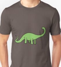 Happy Diplodocus - dinosaur design by Cecca Designs Unisex T-Shirt
