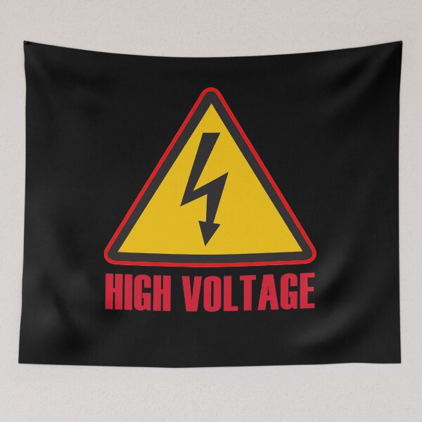 Item preview, High Voltage Highway Road Sign designed and sold by Michael Pilinski.