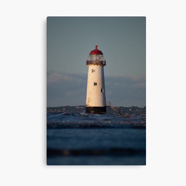 High Tide at Talacre Beach Canvas Print