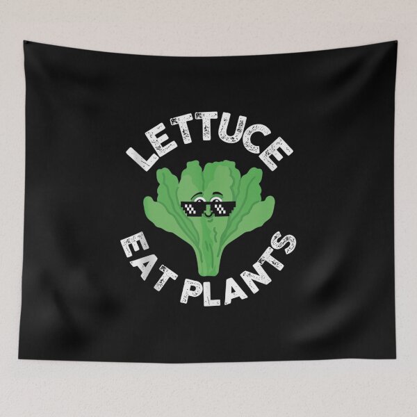 Item preview, Lettuce Eat Plants, Vegetarian , FOODIES designed and sold by justbejoker.