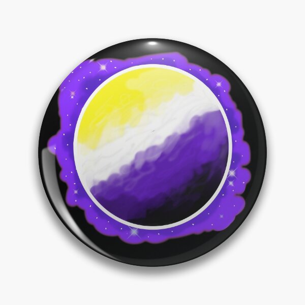 Item preview, Nonbinary Planet designed and sold by NebulaPaintShop.