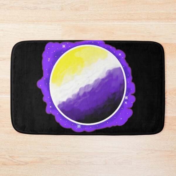 Item preview, Nonbinary Planet designed and sold by NebulaPaintShop.