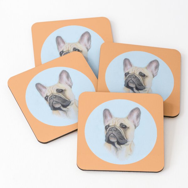 Item preview, French Bulldog (orange) designed and sold by SandraWarmerdam.