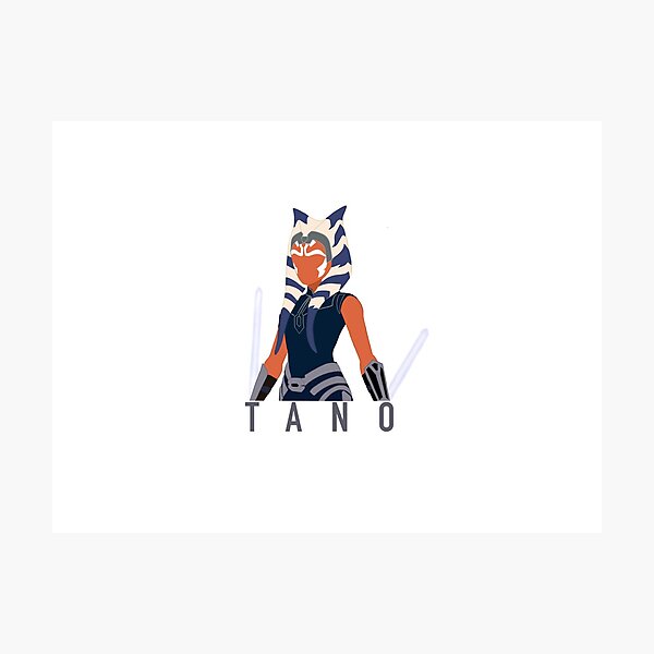 Artikelvorschau, Ahsoka Tano (weißer Hintergrund) entworfen und verkauft von zhedgehog88.