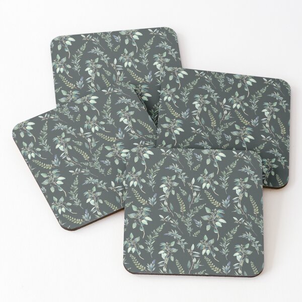 Item preview, Forest floral pattern designed and sold by ldinka.