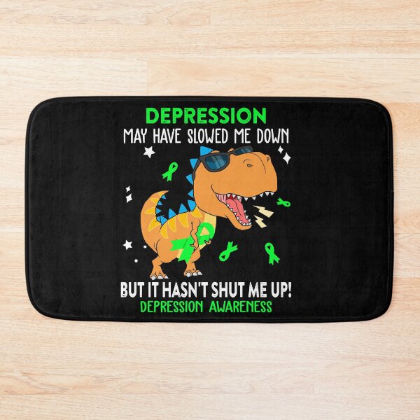 Item preview, Depression Awareness Dinosaur Lover Depression Warrior Gift designed and sold by Sabfit.