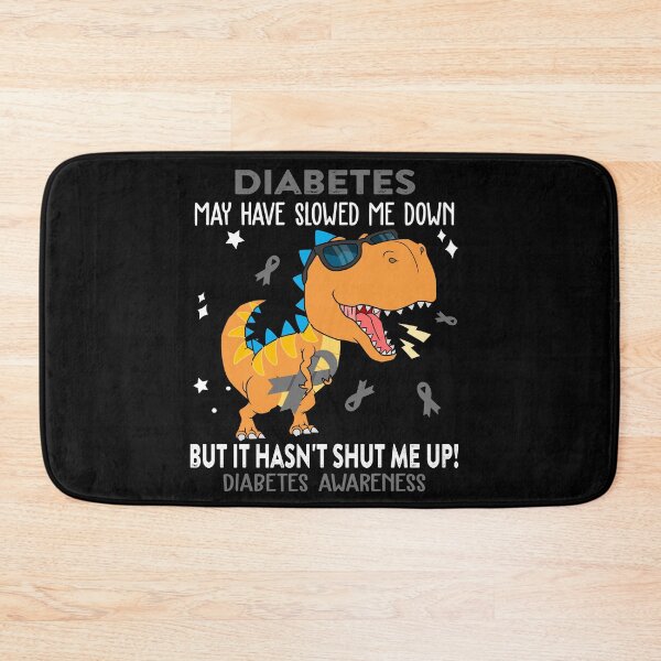 Item preview, Diabetes Awareness Dinosaur Lover Diabetes Warrior Gift designed and sold by Sabfit.