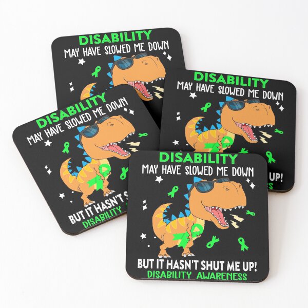 Item preview, Disability Awareness Dinosaur Lover Disability Warrior Gift designed and sold by Sabfit.