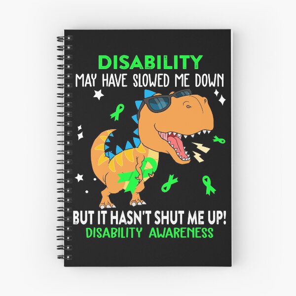 Item preview, Disability Awareness Dinosaur Lover Disability Warrior Gift designed and sold by Sabfit.