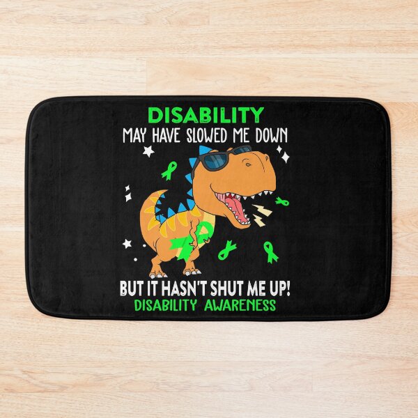Item preview, Disability Awareness Dinosaur Lover Disability Warrior Gift designed and sold by Sabfit.