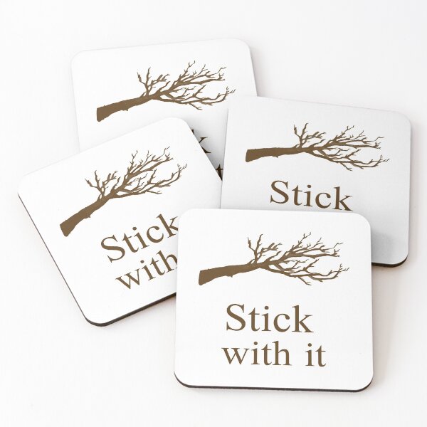 Item preview, Stick With It Pun designed and sold by MichaelRhodes.