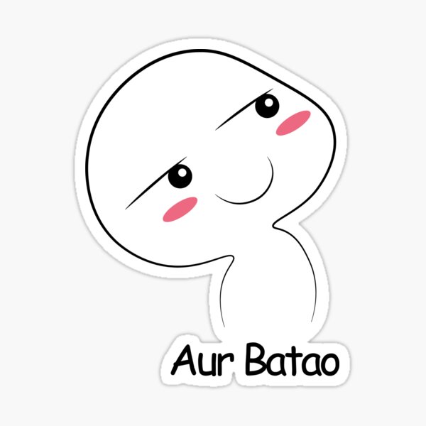 Hindi Meme Stickers Redbubble