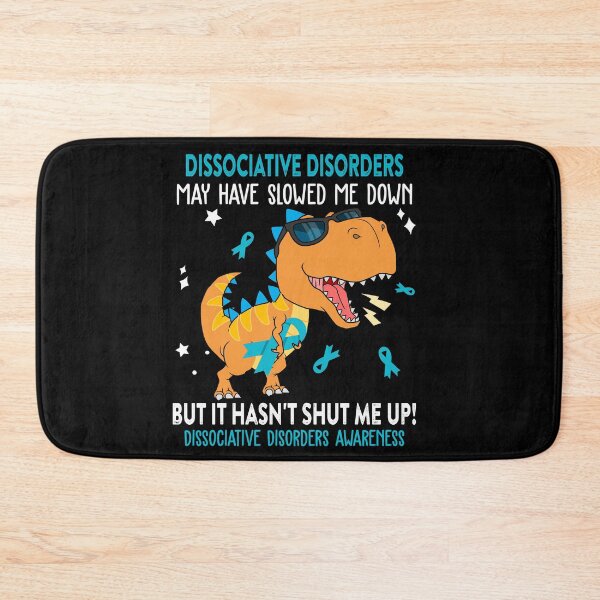 Item preview, Dissociative Disorders Awareness Dinosaur Lover Dissociative Disorders Warrior Gift designed and sold by Sabfit.