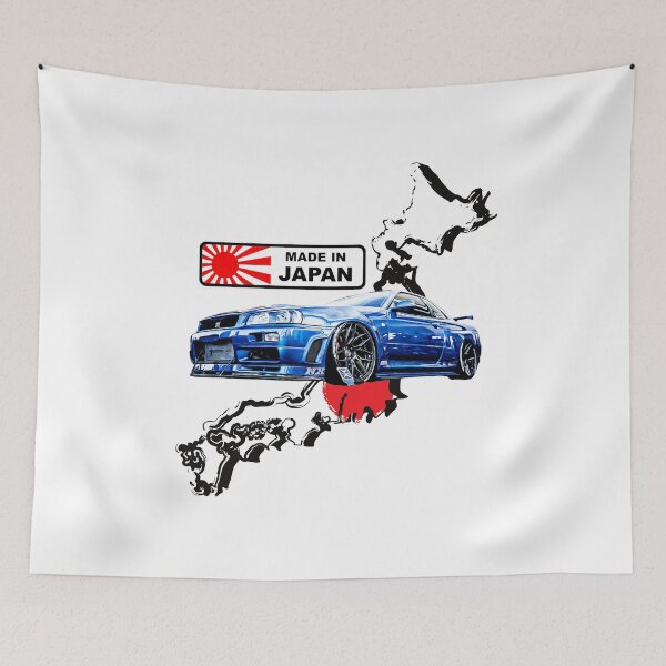 Item preview, Made In Japan Skyline R34 GT-R 34 designed and sold by nicodrt.