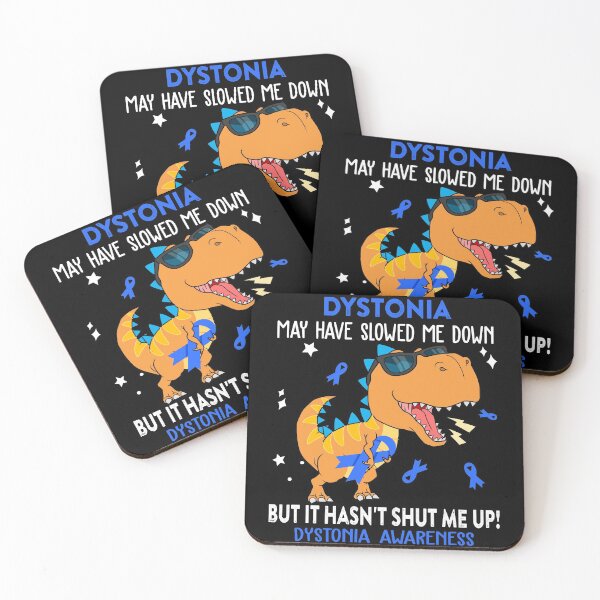 Item preview, Dystonia Awareness Dinosaur Lover Dystonia Warrior Gift designed and sold by Sabfit.