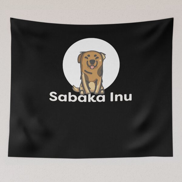 Item preview, Sabaka Inu Millionaire Meme coin Hodl Crypto designed and sold by PinkyTree.
