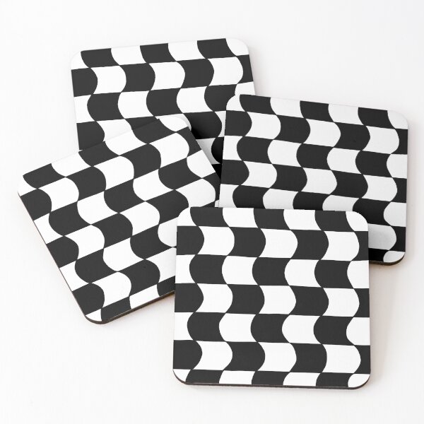 Item preview, Black and white chess pattern designed and sold by colouroz.