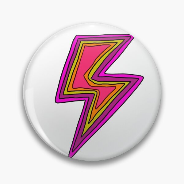 Artikelvorschau, Mango Pink Lightning Bolt entworfen und verkauft von katehen :).