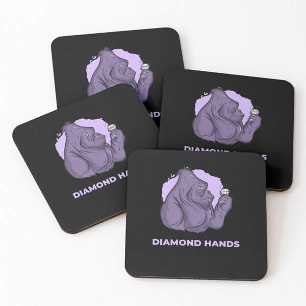 Item preview, Diamond Hands Millionaire Feg Token Hodl Gorilla designed and sold by PinkyTree.