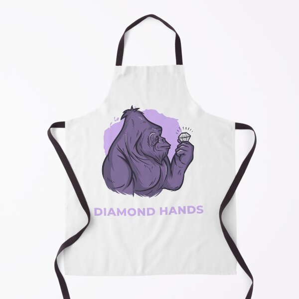Item preview, Diamond Hands Millionaire Feg Token Hodl Gorilla designed and sold by PinkyTree.